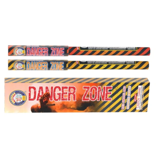 Danger Zone (Paquete de 2) Bomba de Humo Grande | Caja Expositora™ 48/1