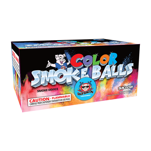 Color Smoke Balls Clay (12-pack)