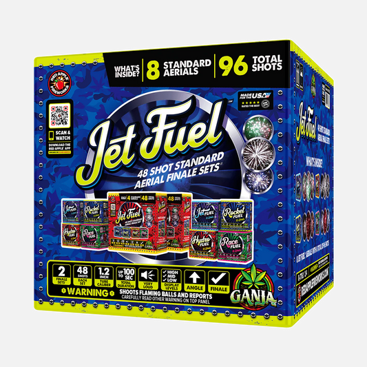 Juego de final aéreo "Jet Fuel" de 48 disparos
