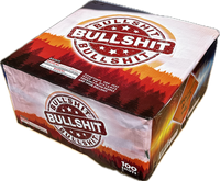 Pastel aéreo XXL "Bullshit" de 100 disparos