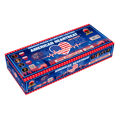 American Heartbeat 250-Shot XL Aerial Cake