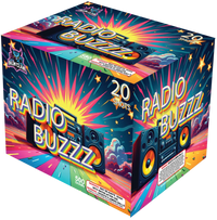 Radio Buzz 20-Shot XL Aerial Cake