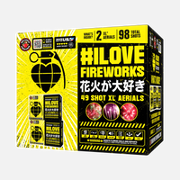 #ILOVEFIREWORKS® 49 Disparos XL® Aéreos