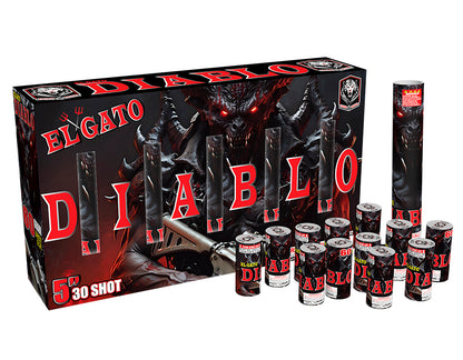 El Gato Diablo 5 in. 30-Shot Artillery Shell Kit