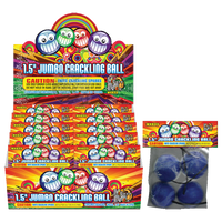 Jumbo Crackling Ball Ground Novelty (4-Pack)