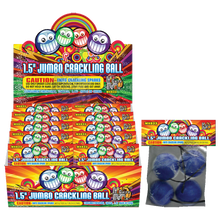 Jumbo Crackling Ball Ground Novelty (4-Pack)