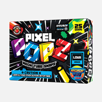 Pixel Popz™ Tubos de neón con broche a presión