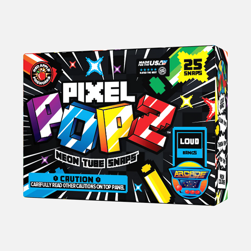 Pixel Popz™ Neon Tube Snaps