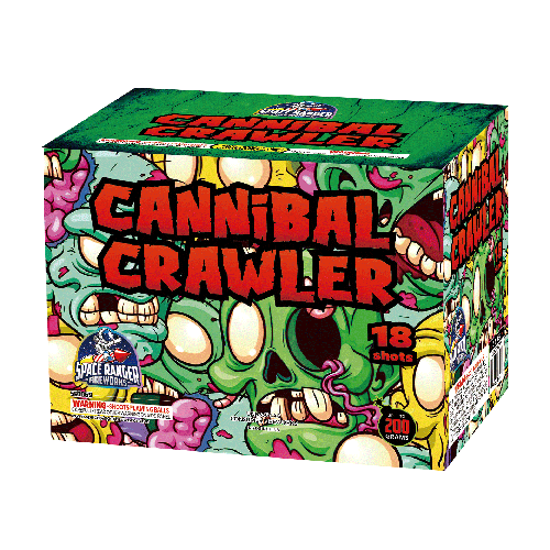Cannibal Crawler 18-Shot Large Aerial Cake