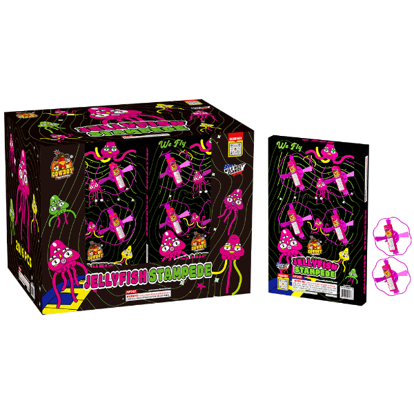 Jellyfish Stampede Flying Novelty (6-Pack)