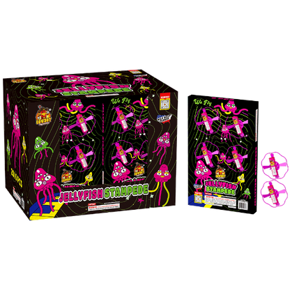 Jellyfish Stampede Flying Novelty (6-Pack)