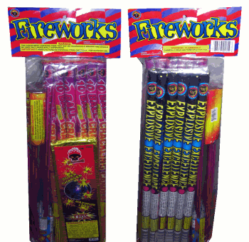 Rocket Man Fireworks Assortment