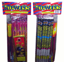Rocket Man Fireworks Assortment