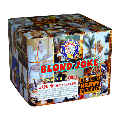 Blonde Joke 36-Shot XL Aerial Cake