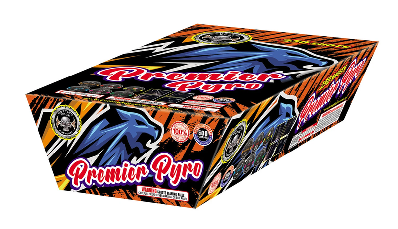 Torta Aérea XL de 250 Tiros Premier Pyro
