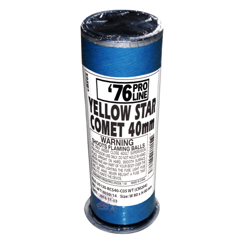 Estrella Fugaz Amarilla 40mm Un Tiro Pro-Line