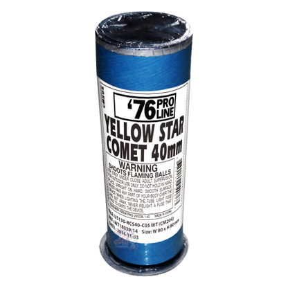 Estrella Fugaz Amarilla 40mm Un Tiro Pro-Line