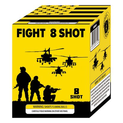 Tarta aérea estándar de 8 disparos Fight