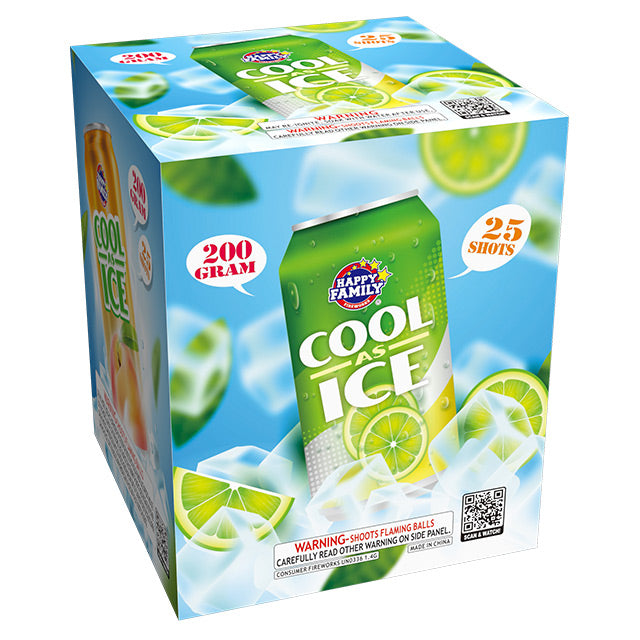 Cool As Ice 25-Shot Standard Aerial Cake
