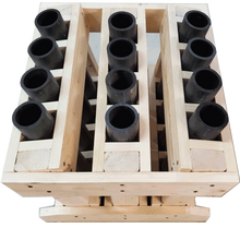 HDPE 12-Shot Rack Fan (4x3)