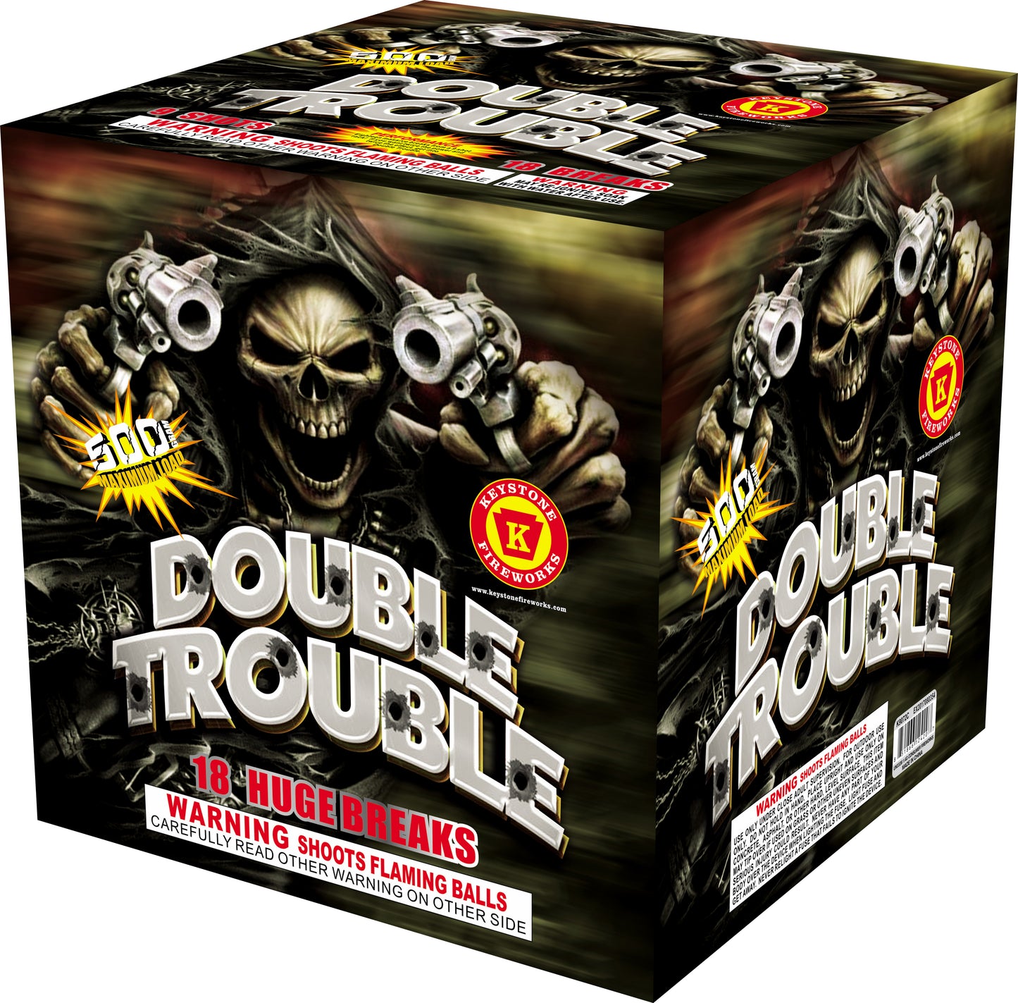 Double Trouble 18-Shot XL Aerial Cake