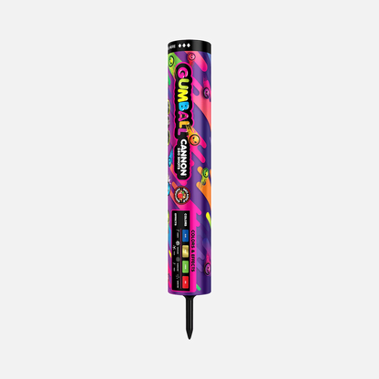 Gumball® Cannon™ 280 Disparos Baterías Romanas de Velas