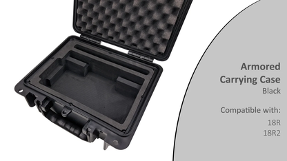 Estuche de transporte blindado remoto Cobra 18R2 (negro)