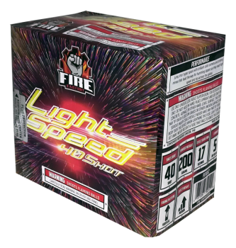 LightSpeed 40-Shot V.I.P 18-Shot Large Aerial Cake Aerial Cake