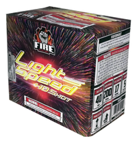 LightSpeed 40-Shot V.I.P 18-Shot Large Aerial Cake Aerial Cake