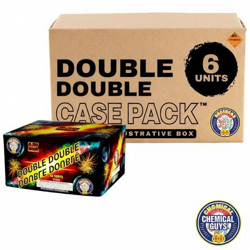 Double Double 42-Shot XL Aerial Cake | Case Pack™ 6/1
