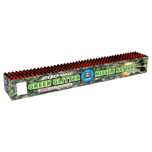 Green Glitter Missile Battery 200-Shot Saturn Missile
