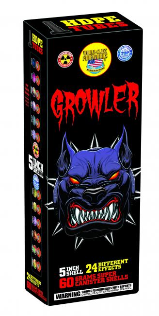 Growler Carcasas de Mortero de 5 pulgadas de 24 Disparos