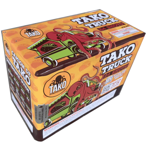 Tako Truck 24-Shot Standard Aerial Cake | Case 6/1