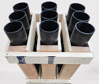 Great Lakes Mortar Racks™ 4 in. 9-Shot 1.3G Display Fan Rack