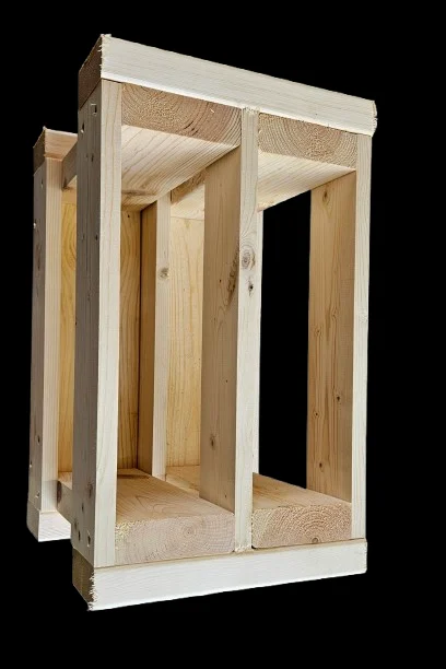 Great Lakes Mortar Racks™ 24-Shot EMPTY  Double Row Straight Rack