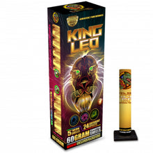 King Leo 24-Shot 5 in. Canister Shell