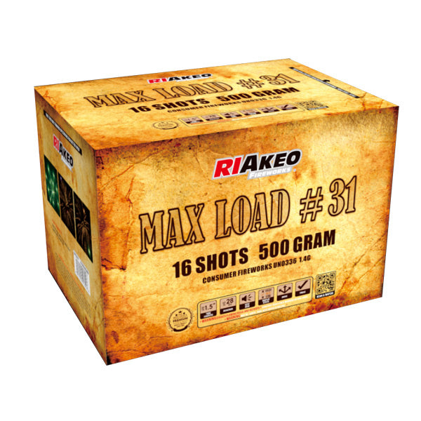 Max Load #31 Torta aérea XL de 16 disparos