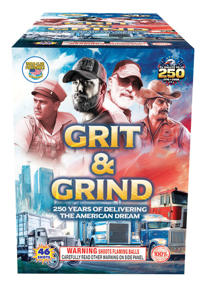 Grit & Grind 46-Shot XL Aerial Cake
