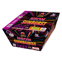 Neon SunBurst 36-Shot XL Aerial Cake