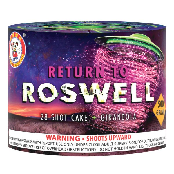 Return to Roswell 28-Shot XL Aerial Cake