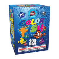 Color Fish 16-Shot Standard Aerial Cake