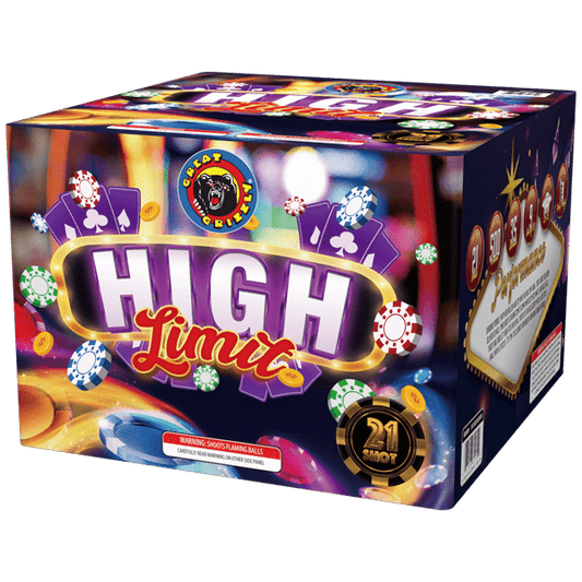 High Limit 21-Shot XL Aerial Cake