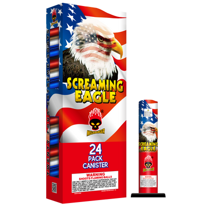 Screaming Eagle 4 in. 24-Shot Canister Shell Kit