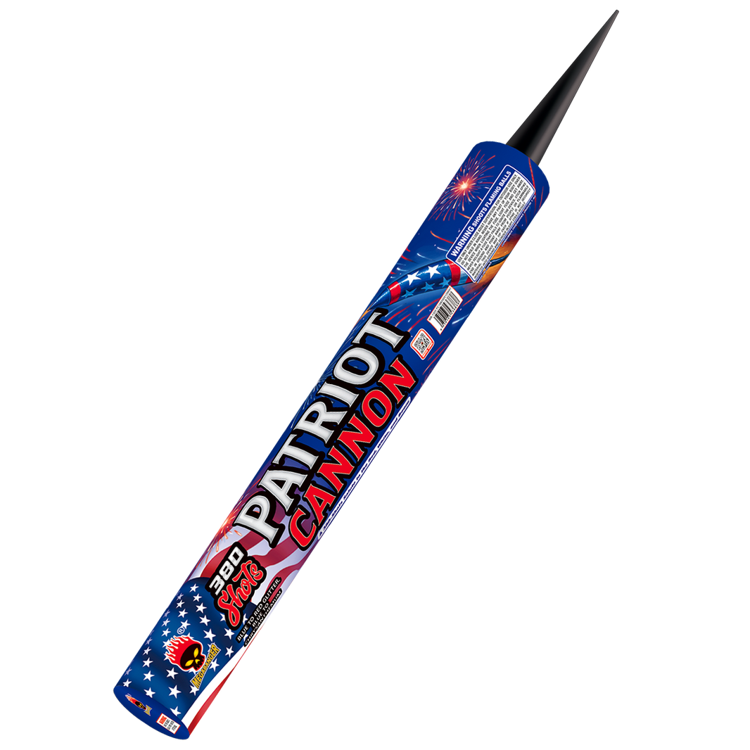 Patriot Cannon 380-Shot Barrage Roman Candle