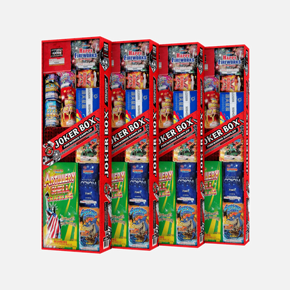 Joker™ Caja 370 Samplers® de fuegos artificiales