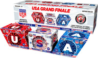 U.S.A. Grand Finale 108-Shot XL Aerial Cake