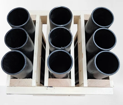 Great Lakes Mortar Racks™ 4 in. 9-Shot 1.3G Display Fan Rack