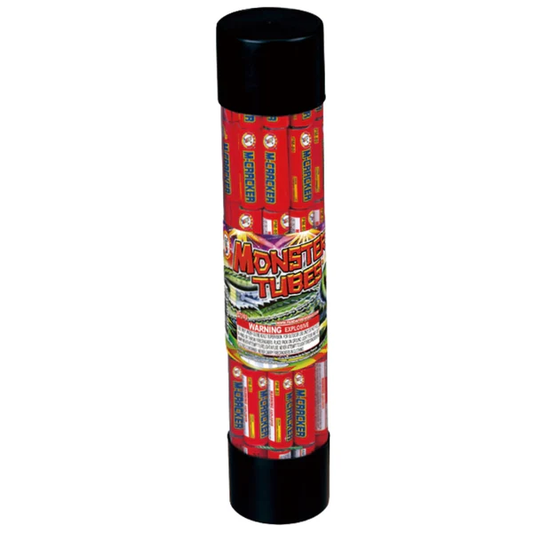 Monster Tubes (60-Pack) Loud Cracker Salute