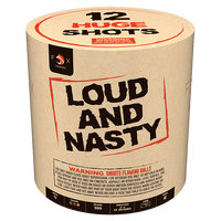 Loud And Nasty 12-Shot Standard Aerial Cake