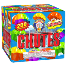 Chutes 250-Shot XL Parachute Cake | Case Pack™ 2/1